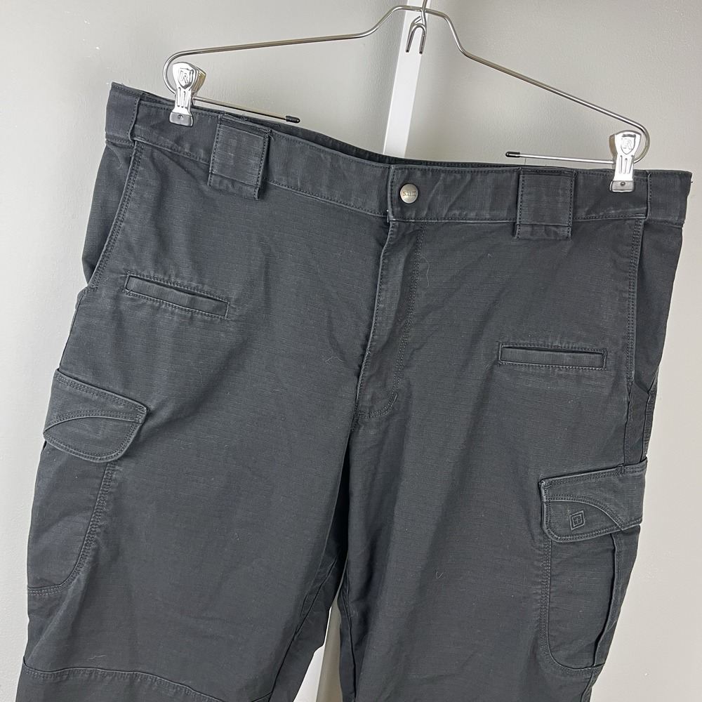 5.11 Tactical Stryke Black Cargo Pants Mens 40x29‎ Ripstop Workwear Military